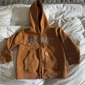 Carhartt Toddler 2t Brown Hoodie